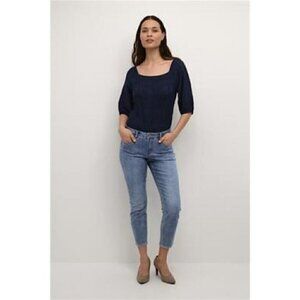 NWT CREAM Lone Washed 7/8 Jeans - Coco Fit